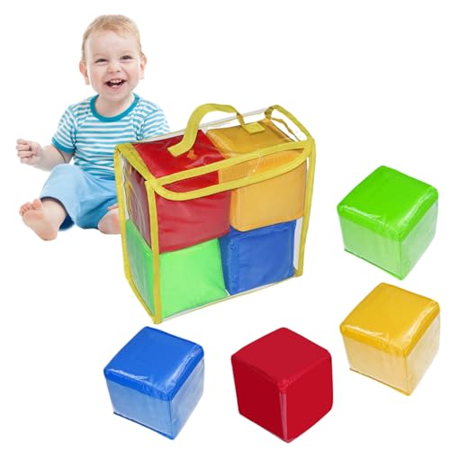4PCS -Taschenwürfel, 3, 9 -Zoll -Quadratweichschaumwürfel mit transparenter Tasche, DIY -Bildung Big Dice, Spiele zum Unterrichten von Soft 4PCS -Taschenwürfel, 3, 9 -Zoll -Quadratweichschaumwürfel mit transparenter Tasche, DIY -Bildung Big Dice, Spiele zum Unterrichten von Soft von HDBHSBE