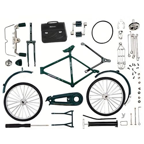 HDBHSBE 52pcs/Set Mini Bike Kit, DIY Retro Toy Bike Model Ornament Unmorde Miniatur DIY Alloy Toy Simulation Green Feiner für Girls Boys Giftmini Kit HDBHSBE 52pcs/Set Mini Bike Kit, DIY Retro Toy Bike Model Ornament Unmorde Miniatur DIY Alloy Toy Simulation Green Feiner für Girls Boys Giftmini Kit von HDBHSBE