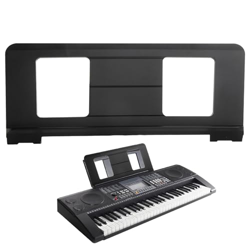 HDBHSBE Keyboard Music Stand, 19x8 Universal Tabletop Musikständer, Stabiler bequemer und tragbarer Kunststoff für Blatt/Kochbuch/Buch HDBHSBE Keyboard Music Stand, 19x8 Universal Tabletop Musikständer, Stabiler bequemer und tragbarer Kunststoff für Blatt/Kochbuch/Buch von HDBHSBE