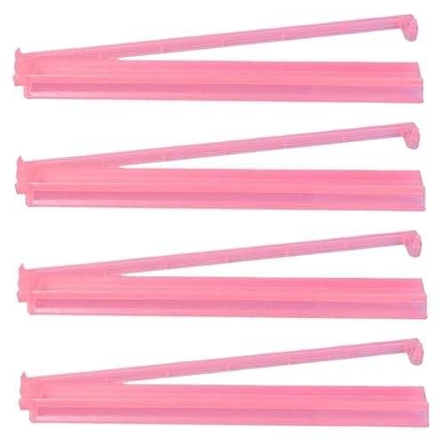 HDBHSBE Mahjong Racks mit Pushers 4pcs 18, 5 Zoll Transparent Mahjong Pushers und Racks Acryl American Accessoiresmahjong mit von HDBHSBE