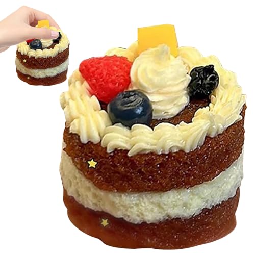 Squeeze Toy Realistic Cute Birthday Corte langsam aufsteigende Squish Stress Relief Toy, weiche, quetschbare Silikon 2.36x1, 77 Zoll Food Squeeze Spielzeug für Kinder Erwachsene Geschenk Squeeze Toy Realistic Cute Birthday Corte langsam aufsteigende Squish Stress Relief Toy, weiche, quetschbare Silikon 2.36x1, 77 Zoll Food Squeeze Spielzeug für Kinder Erwachsene Geschenk von HDBHSBE