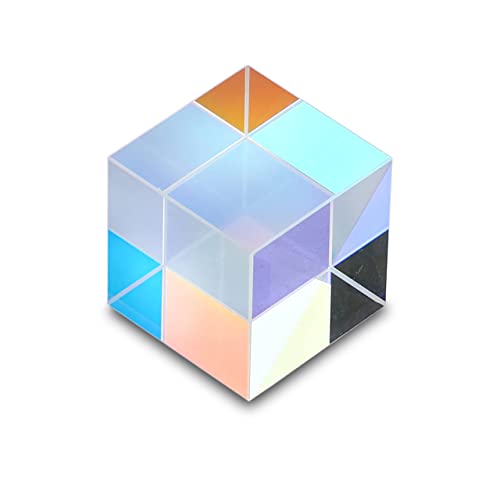 20mm RGB Dispersion Prism Optisches Glas X-Cube Prisma für das Unterrichten von Lichtspektrum-Physik - Geschenk des Lichts 20mm RGB Dispersion Prism Optisches Glas X-Cube Prisma für das Unterrichten von Lichtspektrum-Physik - Geschenk des Lichts von HDCRYSTALGIFTS