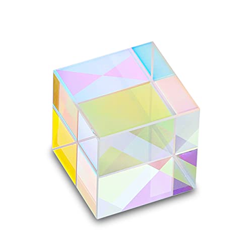 25mm Optisches Glas X-Cube Prisma RGB Dispersion Prismen für Physik und Dekoration, Lichtspektrum Bildungsmodell, Fotografie-Requisiten 25mm Optisches Glas X-Cube Prisma RGB Dispersion Prismen für Physik und Dekoration, Lichtspektrum Bildungsmodell, Fotografie-Requisiten von HDCRYSTALGIFTS