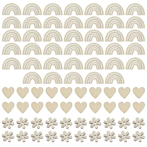 80 Stück Dekorative Taufzubehör, Taufdekorationen Aus Holz, Liebestaufe Holzprodukte, Taufmädchendekorationen 80 Stück Dekorative Taufzubehör, Taufdekorationen Aus Holz, Liebestaufe Holzprodukte, Taufmädchendekorationen von HDGSAFD