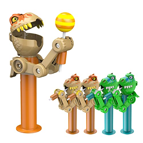 Kreatives Design "Eat Lollipop Roboter" Lutscher-Halter, lustige Lutscherstation, Geschenk, modisches Dekompressionsspielzeug, Pop-Up-Lutscher, 4 Packungen Kreatives Design "Eat Lollipop Roboter" Lutscher-Halter, lustige Lutscherstation, Geschenk, modisches Dekompressionsspielzeug, Pop-Up-Lutscher, 4 Packungen von HDLNKAK