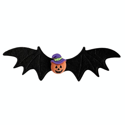 HDOYTXXM 2000er Jahre Haarclip Für Halloween Punk Wing Hair Clip Nonslip Hair Barrettes Für Side Bangs Cosplay Party Haardekoration von HDOYTXXM