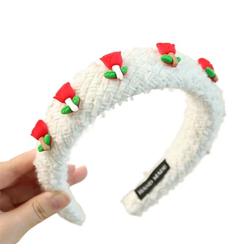 HDOYTXXM Glitzer Weihnachten Thema Stirnbänder Kopfbedeckung Glitzer Hair Hoop Für Weihnachten Kopfbedeckung Kostüm Party Vorräte von HDOYTXXM