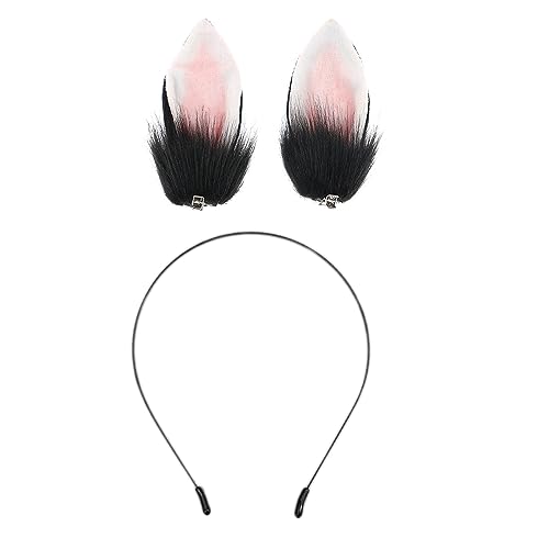 HDOYTXXM Kaninchen Ohr Hair Clip Kaninchen Ohr Hair Pin Bunnys Ohrhaarklamme Osterhaarclip Stirnband Lolitahair Clip von HDOYTXXM