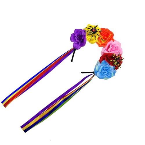 HDOYTXXM Kinder Erwachsene Halloween Kopfbedeckung Blumenspinnen Dekoration Feste Kopfbedeckung Für Verschiedene Altersgruppen HDOYTXXM Kinder Erwachsene Halloween Kopfbedeckung Blumenspinnen Dekoration Feste Kopfbedeckung Für Verschiedene Altersgruppen von HDOYTXXM