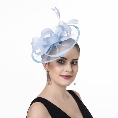 HDOYTXXM Leichter Gefiederter Faszinatorhut Mit Stirnbändern Und Verstellbarem Clip Haarzubehör Haarband Für Prom Event Kostüm HDOYTXXM Leichter Gefiederter Faszinatorhut Mit Stirnbändern Und Verstellbarem Clip Haarzubehör Haarband Für Prom Event Kostüm von HDOYTXXM