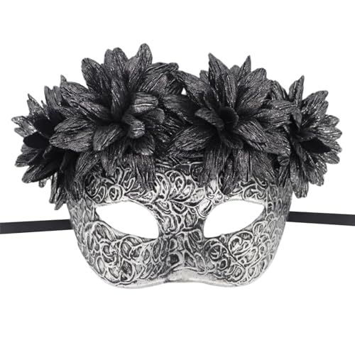 HDOYTXXM Maskraden Maske Mexikaner Tag Der Deads Zuckerschädel Eyemask Mit Masser Auge Für Frauen Männer Maskeraden Maske Für Frauen Männer Paare von HDOYTXXM