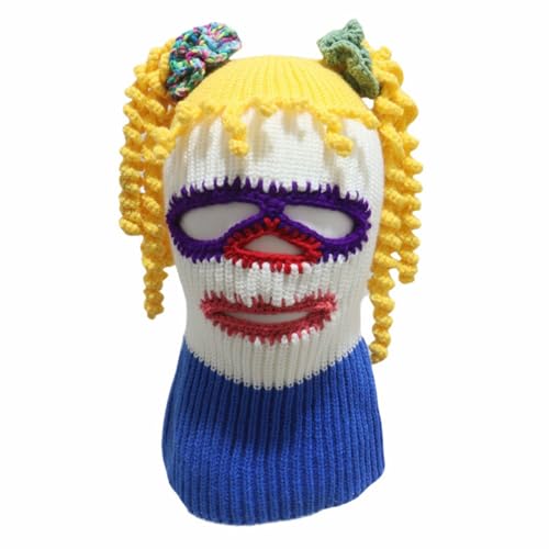 HDOYTXXM Neuheit Neckcover Rollenspiel Spaß Pullover Clown Thema Event Foto Kopfbedeckung HDOYTXXM Neuheit Neckcover Rollenspiel Spaß Pullover Clown Thema Event Foto Kopfbedeckung von HDOYTXXM