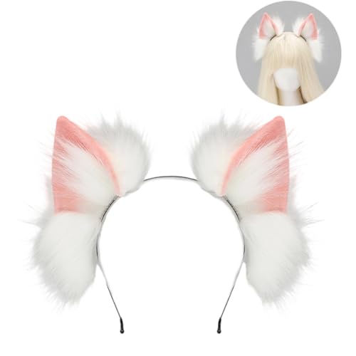 HDOYTXXM Realistisches Wolf Ohr Kopfbedeckung Elastisches Biegbares Haarband Für Frauen Teenager Mädchen Themenpartys Täglich Anime Event Party Rollenspiel Accessoires HDOYTXXM Realistisches Wolf Ohr Kopfbedeckung Elastisches Biegbares Haarband Für Frauen Teenager Mädchen Themenpartys Täglich Anime Event Party Rollenspiel Accessoires von HDOYTXXM