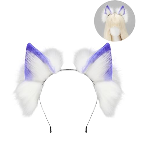 HDOYTXXM Realistisches Wolf Ohr Kopfbedeckung Elastisches Biegbares Haarband Für Frauen Teenager Mädchen Themenpartys Täglich Anime Event Party Rollenspiel Accessoires HDOYTXXM Realistisches Wolf Ohr Kopfbedeckung Elastisches Biegbares Haarband Für Frauen Teenager Mädchen Themenpartys Täglich Anime Event Party Rollenspiel Accessoires von HDOYTXXM