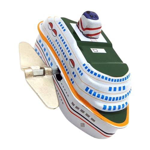 HDOYTXXM Retro Kreuzfahrtschiff Tinplate Figur Spielzeughandwerk Windup Model Figur Spielzeug Für Kollektor Und Heimtischdekoration von HDOYTXXM