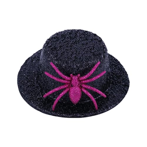 HDOYTXXM Schimmernde Spinnen Miniaturhut Set Für Cosplay Kostüme Western Cosplay Cowgirl Accessoires Friseur Styling HDOYTXXM Schimmernde Spinnen Miniaturhut Set Für Cosplay Kostüme Western Cosplay Cowgirl Accessoires Friseur Styling von HDOYTXXM