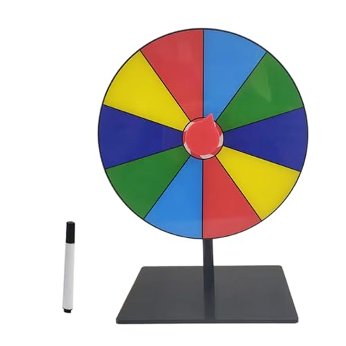 HDOYTXXM Vermögen Party Turn Plate Tabletop Preis Plattentable Roulette Wheel Löschen Wiederverwendbares Vermögen Rad Enduring von HDOYTXXM