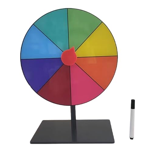HDOYTXXM Vermögen Party Turn Plate Tabletop Preis Plattentable Roulette Wheel Löschen Wiederverwendbares Vermögen Rad Enduring von HDOYTXXM