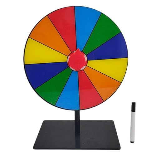 HDOYTXXM Vermögen Party Turn Plate Tabletop Preis Plattentable Roulette Wheel Löschen Wiederverwendbares Vermögen Rad Enduring von HDOYTXXM