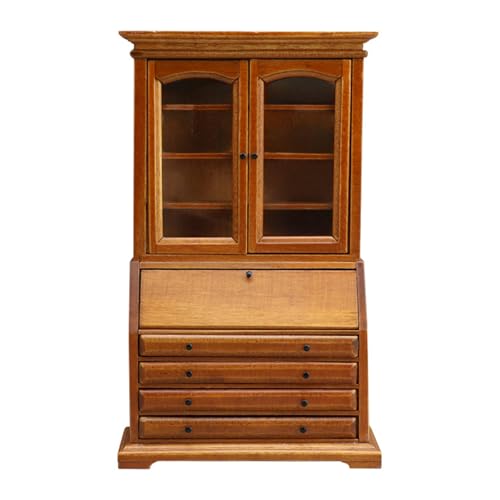 Realistischer Möbel Miniaturschrank Für 1/12 Skala Dollhouses Dekoration Und Handwerksmodellprojekt Küchszene Display von HDOYTXXM