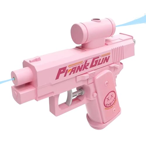 Prank Water Gun, Streich-Wasserpistole, Reverse Water Gun, Prank Two-Way Water Gun, Lustige Prank Squirt Gun FüR Ultimativen Spaß (Rosa) von HDQQEU