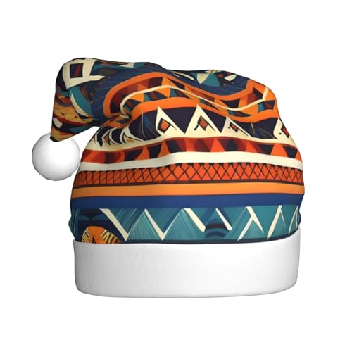 Afrikanische Nationalmuster, Weihnachtsmütze, Weihnachtsmannmütze, Kostüm, Zubehör für Weihnachten, Neujahr, Urlaub, Party, Kopfbedeckung Afrikanische Nationalmuster, Weihnachtsmütze, Weihnachtsmannmütze, Kostüm, Zubehör für Weihnachten, Neujahr, Urlaub, Party, Kopfbedeckung von HDSKFNS