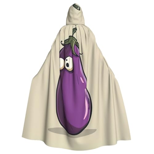 Cartoon-Auberginen-Umhang, Halloween, Weihnachten, Hexenumhang, Karneval, Cosplay, Kostüm, Party, Umhang, Schwarz Cartoon-Auberginen-Umhang, Halloween, Weihnachten, Hexenumhang, Karneval, Cosplay, Kostüm, Party, Umhang, Schwarz von HDSKFNS