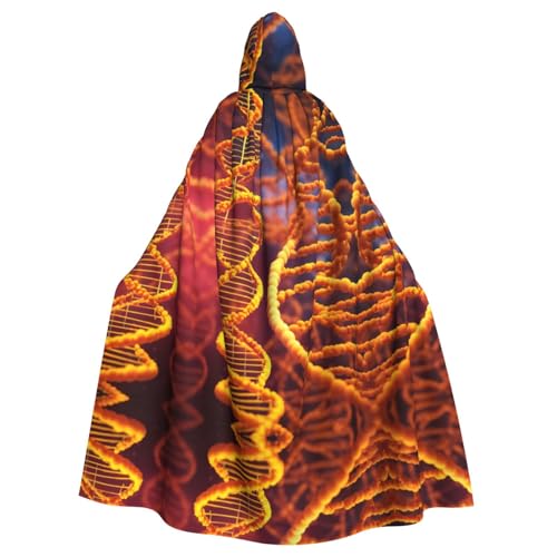DNA-Kette, Foto-Umhang, Halloween, Weihnachten, Hexenumhang, Karneval, Cosplay, Kostüm, Party, Umhang, Schwarz, Einheitsgröße DNA-Kette, Foto-Umhang, Halloween, Weihnachten, Hexenumhang, Karneval, Cosplay, Kostüm, Party, Umhang, Schwarz, Einheitsgröße von HDSKFNS