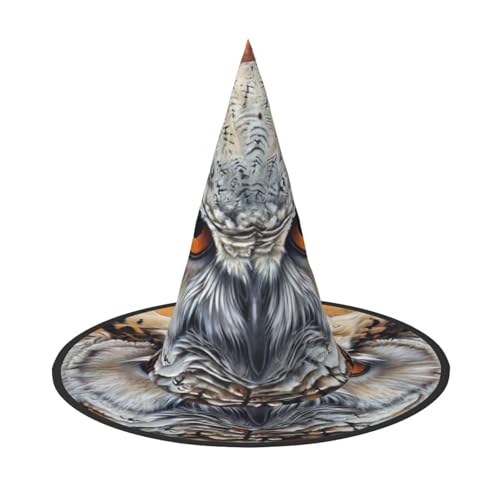 HDSKFNS Eule Beliefs Print Halloween Hexenhut Zauberer Hut für Partys Perfektes Accessoire für Kostüme Urlaub Party HDSKFNS Eule Beliefs Print Halloween Hexenhut Zauberer Hut für Partys Perfektes Accessoire für Kostüme Urlaub Party von HDSKFNS