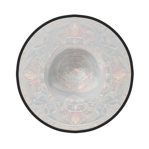 HDSKFNS Medaillon Multi Print Halloween Hexenhut Zauberer Hut für Partys Perfektes Accessoire für Kostüme Urlaub Party HDSKFNS Medaillon Multi Print Halloween Hexenhut Zauberer Hut für Partys Perfektes Accessoire für Kostüme Urlaub Party von HDSKFNS