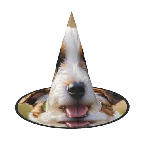 HDSKFNS Niedlicher Halloween-Hexenhut, Zaubererhut für Partys, perfektes Accessoire für Kostüme, Urlaubspartys HDSKFNS Niedlicher Halloween-Hexenhut, Zaubererhut für Partys, perfektes Accessoire für Kostüme, Urlaubspartys von HDSKFNS