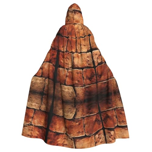 Hexenumhang im antiken Stil von Ziegelmauern, Halloween, Weihnachten, Karneval, Cosplay, Kostüm, Party, Umhang, Schwarz Hexenumhang im antiken Stil von Ziegelmauern, Halloween, Weihnachten, Karneval, Cosplay, Kostüm, Party, Umhang, Schwarz von HDSKFNS