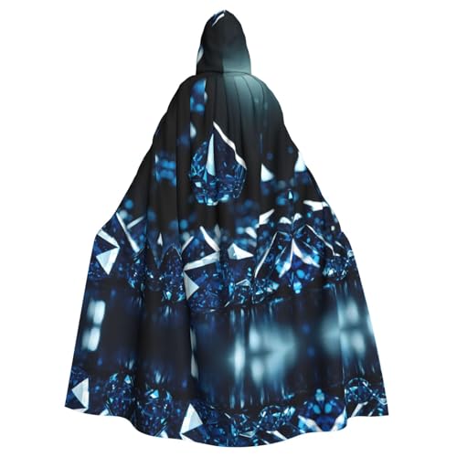 Hexenumhang mit Rautenmuster, Halloween, Weihnachten, Karneval, Cosplay, Kostüm, Party, Umhang, Schwarz Hexenumhang mit Rautenmuster, Halloween, Weihnachten, Karneval, Cosplay, Kostüm, Party, Umhang, Schwarz von HDSKFNS