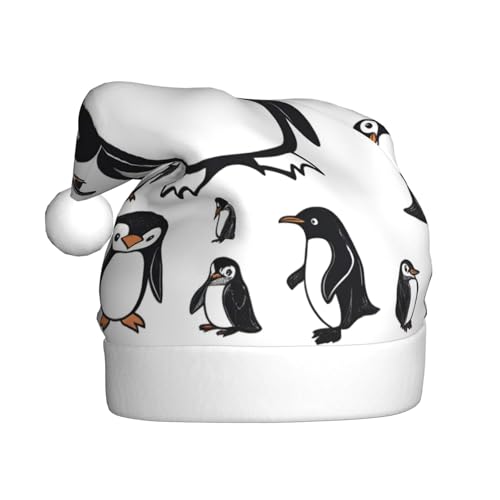 Niedliche Pinguin-Weihnachtsmütze, Weihnachtsmannmütze, Kostümzubehör für Weihnachten, Neujahr, Urlaub, Party, Kopfbedeckung Niedliche Pinguin-Weihnachtsmütze, Weihnachtsmannmütze, Kostümzubehör für Weihnachten, Neujahr, Urlaub, Party, Kopfbedeckung von HDSKFNS