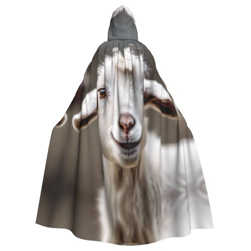 Niedlicher Ziegenumhang für Halloween, Weihnachten, Hexenumhang, Karneval, Cosplay, Kostüm, Party, Umhang, Schwarz Niedlicher Ziegenumhang für Halloween, Weihnachten, Hexenumhang, Karneval, Cosplay, Kostüm, Party, Umhang, Schwarz von HDSKFNS