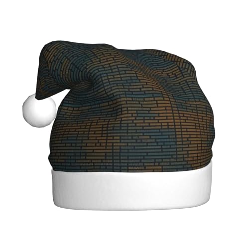Programmiercode 1 Weihnachtsmütze, Weihnachtsmannmütze, Kostüm, Zubehör für Weihnachten, Neujahr, Urlaub, Party, Kopfbedeckung Programmiercode 1 Weihnachtsmütze, Weihnachtsmannmütze, Kostüm, Zubehör für Weihnachten, Neujahr, Urlaub, Party, Kopfbedeckung von HDSKFNS