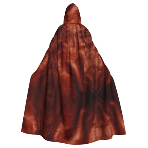 Rotbrauner Hexenumhang aus Rindsleder, Halloween, Weihnachten, Karneval, Cosplay, Kostüm, Party, Umhang Rotbrauner Hexenumhang aus Rindsleder, Halloween, Weihnachten, Karneval, Cosplay, Kostüm, Party, Umhang von HDSKFNS