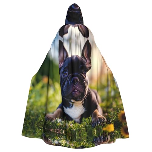 Süßer schwarzer Mops-Umhang für Halloween, Weihnachten, Hexenumhang, Karneval, Cosplay, Kostüm, Party-Umhang Süßer schwarzer Mops-Umhang für Halloween, Weihnachten, Hexenumhang, Karneval, Cosplay, Kostüm, Party-Umhang von HDSKFNS
