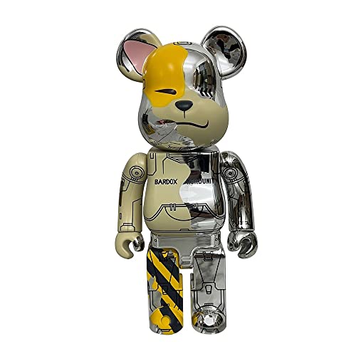 HDSLURIO Bearbrick, 28 cm/11 Zoll Violent Bear 400% handgefertigte Figur, Sammlerstück, Spielzeug, Ornament, modische Ornamente, Skulptur, Statue HDSLURIO Bearbrick, 28 cm/11 Zoll Violent Bear 400% handgefertigte Figur, Sammlerstück, Spielzeug, Ornament, modische Ornamente, Skulptur, Statue von HDSLURIO