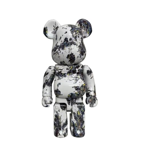 HDSLURIO Bearbrick 400% Violent Bear Splashing Ink Art Graffiti Modell Baustein Bär Modepuppe Zubehör Geschenk 28 cm/11 Zoll HDSLURIO Bearbrick 400% Violent Bear Splashing Ink Art Graffiti Modell Baustein Bär Modepuppe Zubehör Geschenk 28 cm/11 Zoll von HDSLURIO