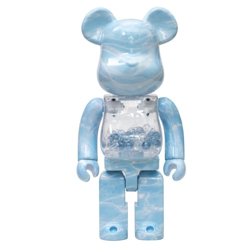 HDSLURIO Bearbrick Violent Bear 400% Puppenmodell, Desktop-Ornament, 28 cm (Wasserwellung) von HDSLURIO