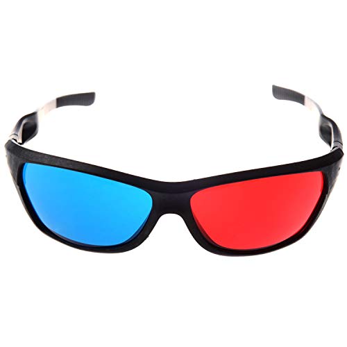 HDYS Rot und Blau/Blaugruen Anaglyph Einfacher 3D-Brille Fuer 3D Film Spiel (Extra Upgrade-) von HDYS