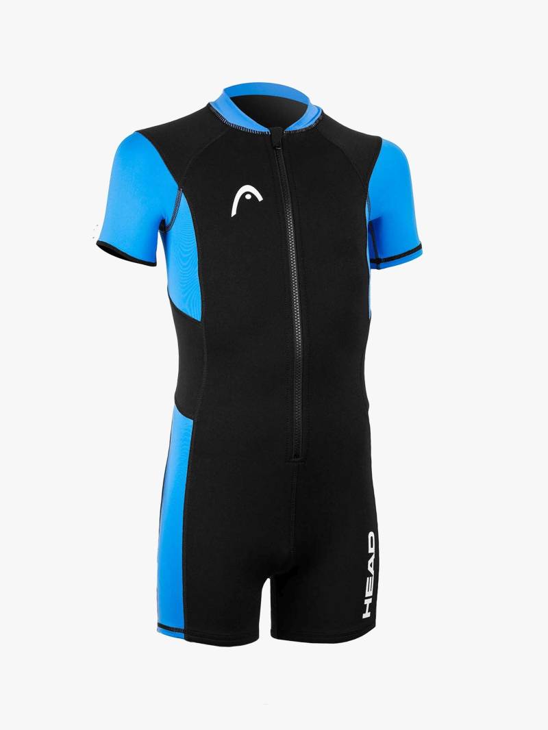 Head Neoprenanzug Light Shorty Junior L, Schwarz/Hellblau von HEAD
