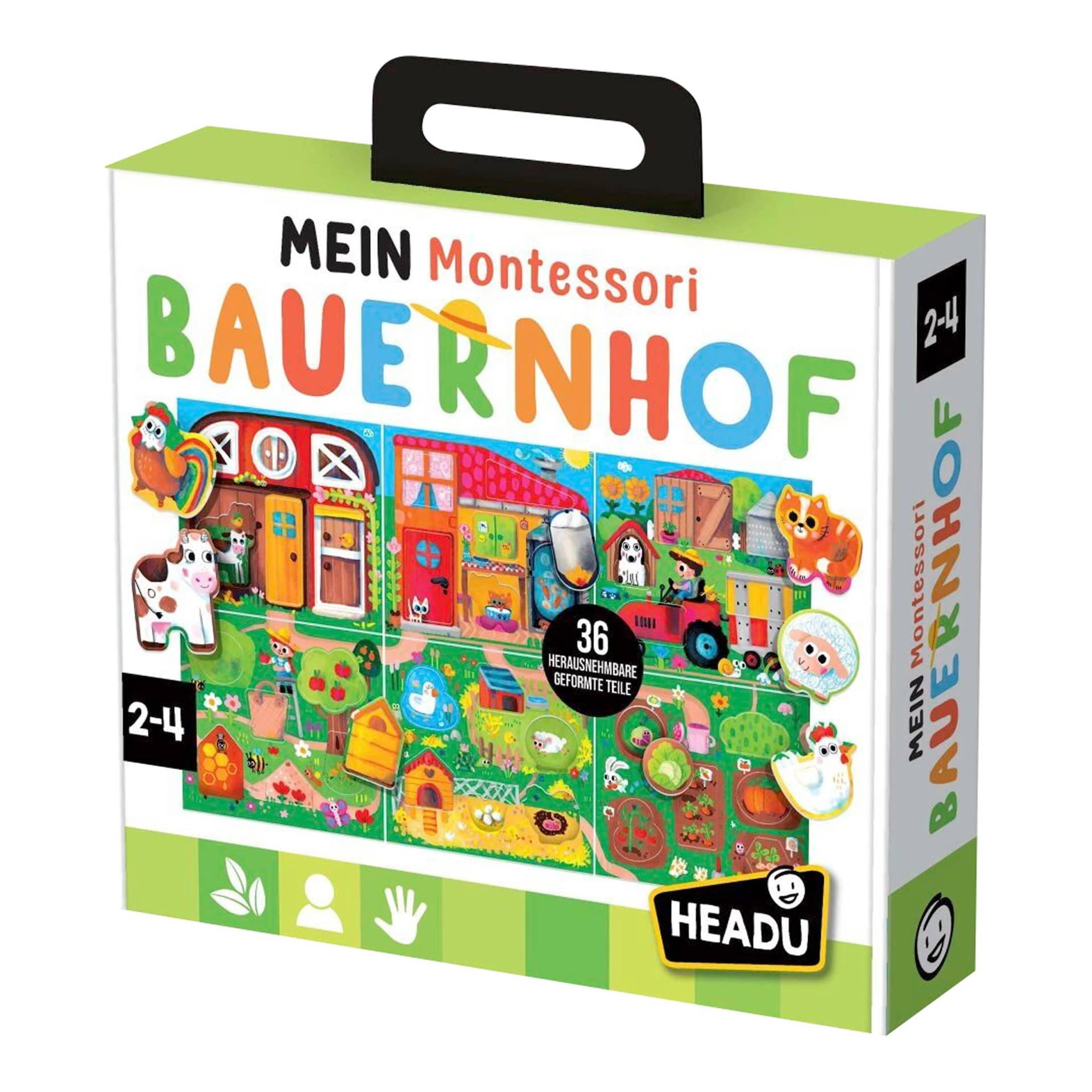 Headu Lernspiel Mein Montessori-Bauernhof von HEADU