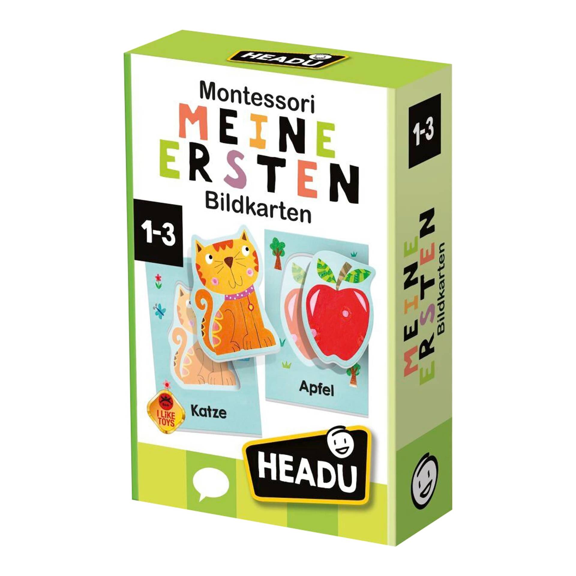 Headu Lernspiel Meine ersten Bildkarten Montessori von HEADU