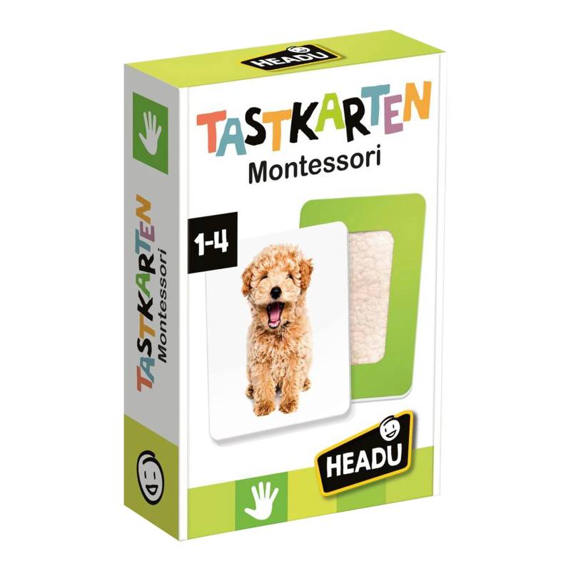Headu Lernspiel Tastkarten Montessori Headu Lernspiel Tastkarten Montessori von HEADU