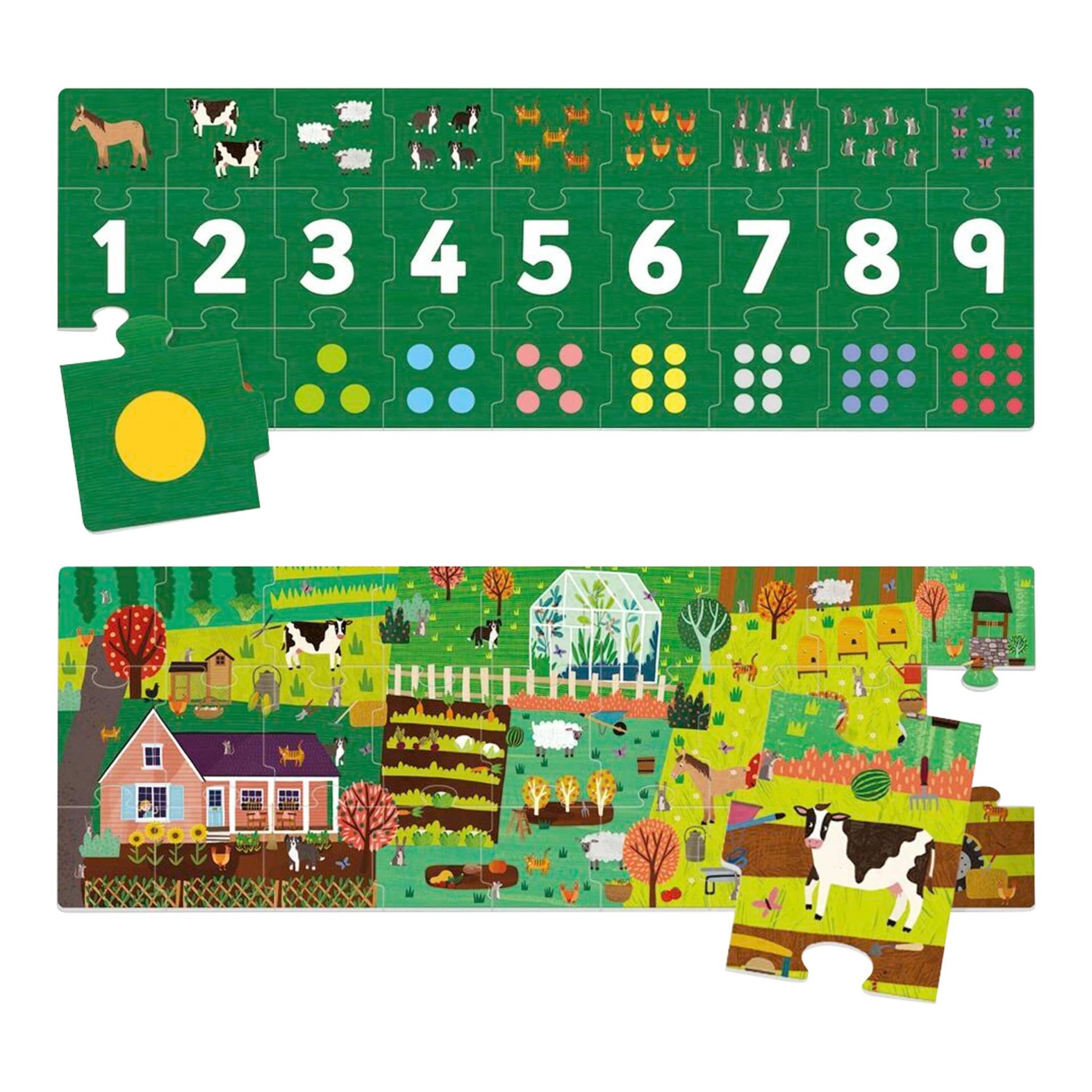 Headu Zahlenpuzzle - Zahlen und Mengen Headu Zahlenpuzzle - Zahlen und Mengen von HEADU