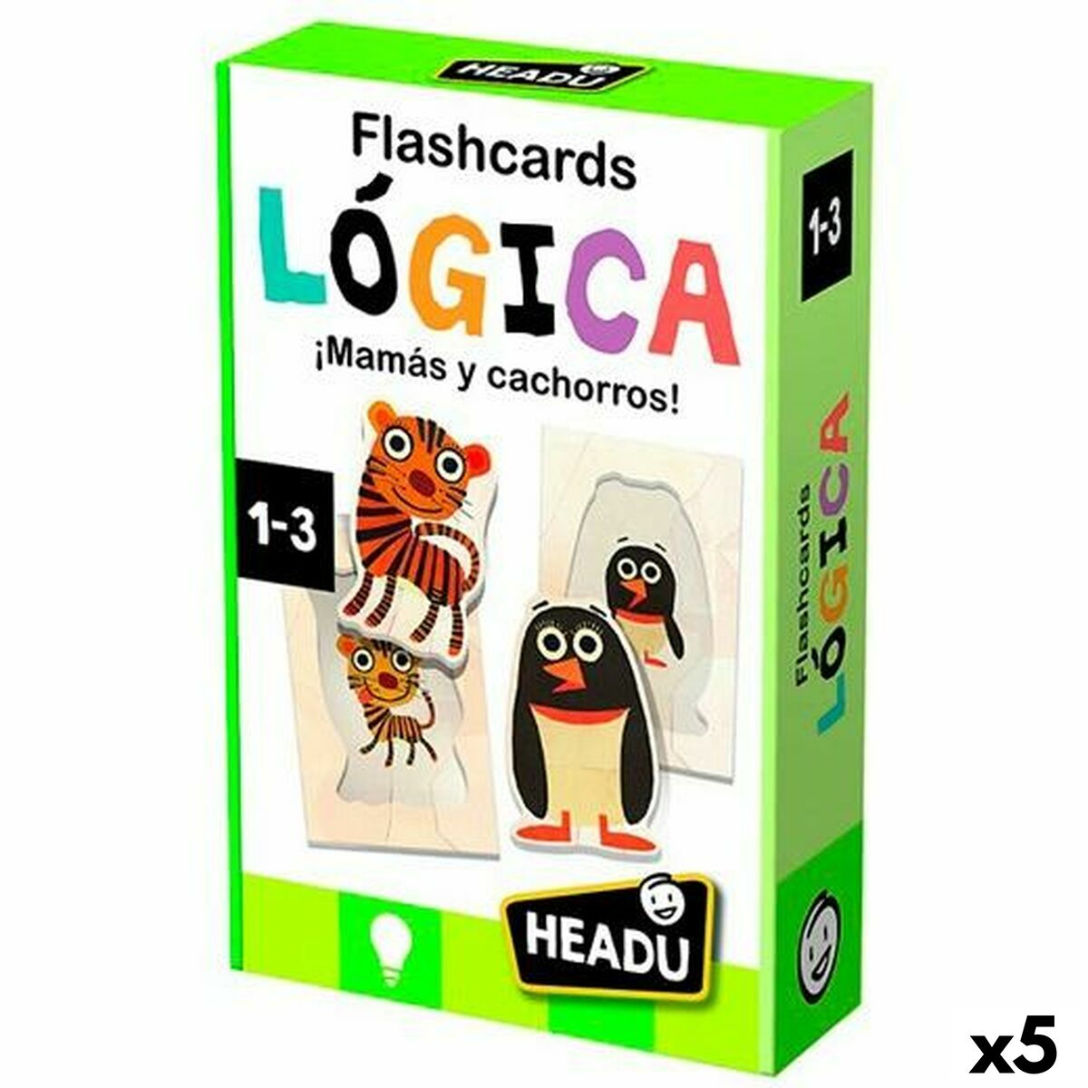 Lernspiel HEADU Flashcards Logic (5 Stück) von HEADU