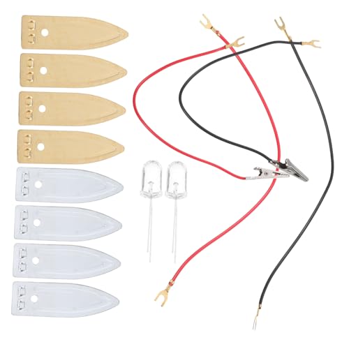 HEALEEP 1 Satz Elektrodenstreifen Elektrischer Anodenstab Science Experiment Kit Science Kit Elektrizität Austausch Der Anodenstange Aluminium -anodenstange Bulk -anodenstange Zink von HEALEEP