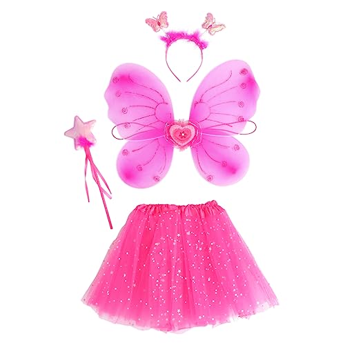 HEALEEP 1 Satz Schmetterlingsflügeln und Tutu Rock für Mädchen Bezauberndes Kostüm für Partys Geburtstage und Aufführungen Hautfreundlichem Material für Kleine Feen und HEALEEP 1 Satz Schmetterlingsflügeln und Tutu Rock für Mädchen Bezauberndes Kostüm für Partys Geburtstage und Aufführungen Hautfreundlichem Material für Kleine Feen und von HEALEEP